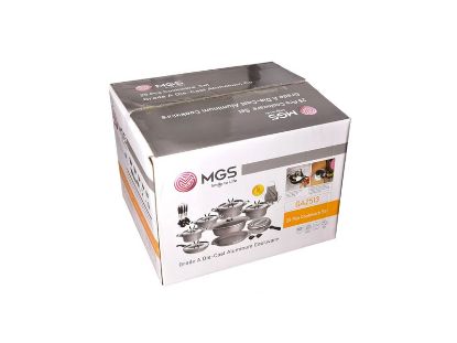 تصویر سرویس قابلمه 25 پارچه MGS طرح جرمنی A