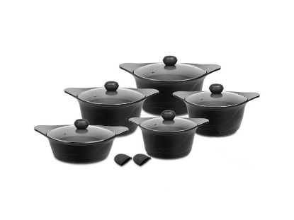 تصویر سرویس قابلمه 12 پارچه MGS طرح کره ای C