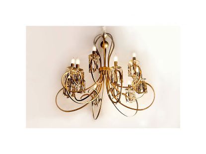 تصویر لوستر مانا نور رایان مدل 1410