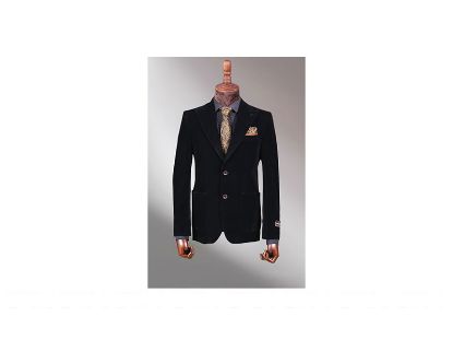 تصویر کت مخمل دودکمه نیمه آستر ترک تیکن