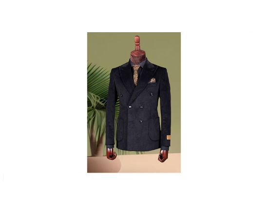 تصویر کت مخمل کبریتی دبل برس تیکن