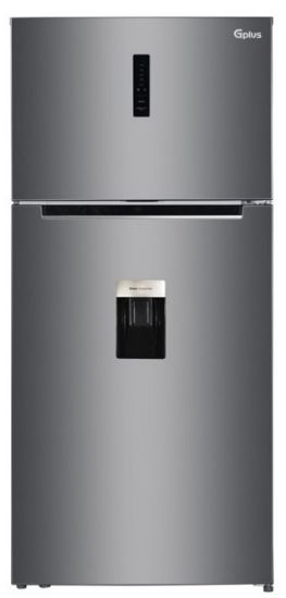 تصویر یخچال بالا فریزر جی پلاس مدل GRF-P5325S نقره ای