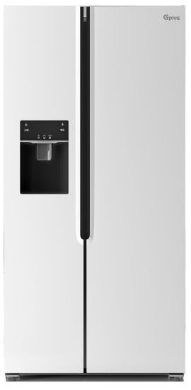 تصویر یخچال و فریزر ساید بای ساید جی پلاس مدل GSS-P7636W سفید